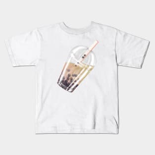 Tapioca bubble tea Kids T-Shirt